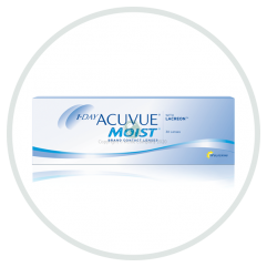 1-Day ACUVUE® MOIST®(30 Pack)
